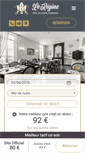 Mobile Screenshot of hotelreginabordeaux.com